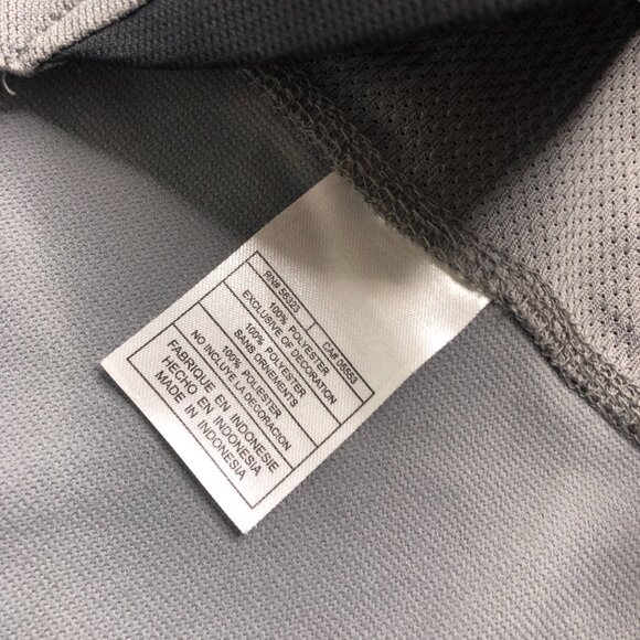 Nike Iowa Hawkeyes Shirt Mens Medium Gray Long Sleeve Y2K Vintage Elbow Patches - Picture 7 of 12